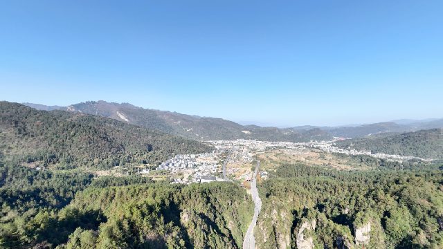 张家界武陵源百丈峡景区